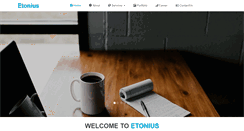 Desktop Screenshot of etonius.com